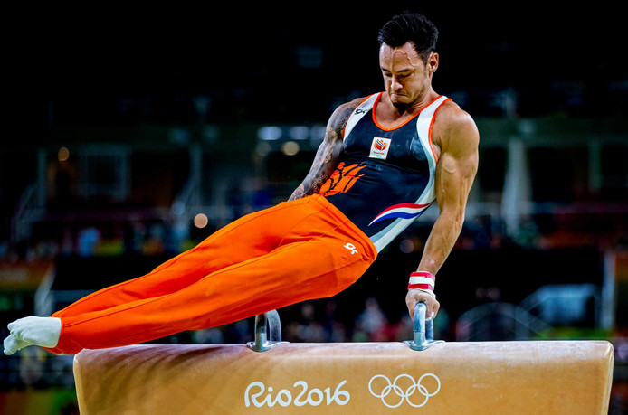 Bart Deurloo in actie op de Olympische Spelen. © Pim Ras